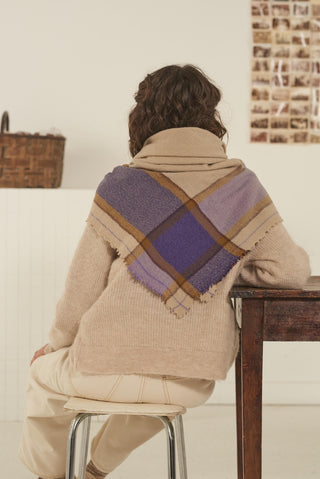 Foulard Nr. 687 Violett