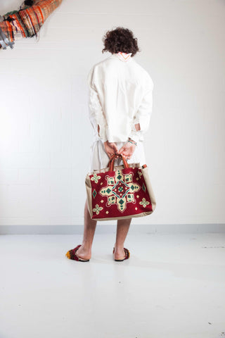 William Linen Bermuda Pearl - ByAdushka
