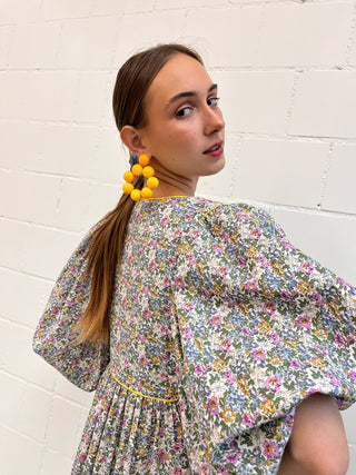 ByAdushka Veena langes Blumenkleid