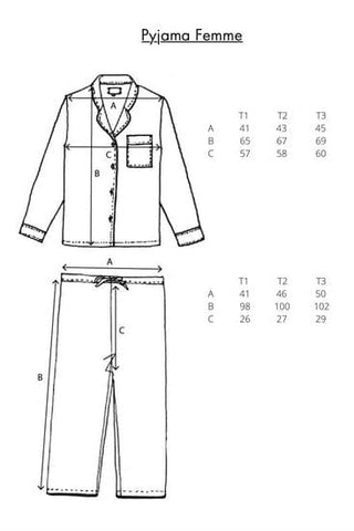 No need to count sheep before sleeping in these pajamas, sleep will pick you up. The Barbers pyjama is cut in Jaipur, Rajasthan from pure cotton with an oversized fit. This set consists of a shirt which features a chest pocket on left side and combined straight long trousers. It comes in white with a blue floral pattern from a collection of old English wallpapers.