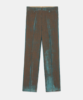 Teal Vischio Bis Pant