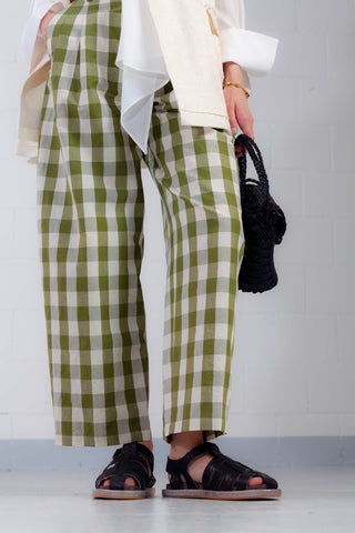 Pine Checked Trousers