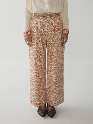 Maison Hotel Indira Elvis Paisley Floral Vintage Pant