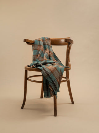 Cotton Plaid N°26 in Wood - Moismont