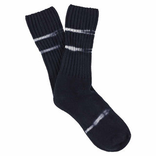 Thick premium Tie Dye socks knitted from a soft, cotton blend for long-lasting comfort. These socks are manufactured at a great family-owned factory in Portugal and meticulously Tie-dyed by hand to create an elaborate design.